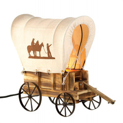 Western Wagon Table Lamp