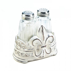 Fleur-de-lis S&p Holder Set