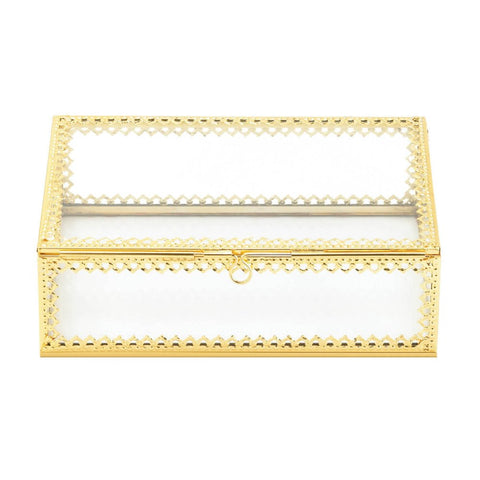 Gold Motif Jewelry Box