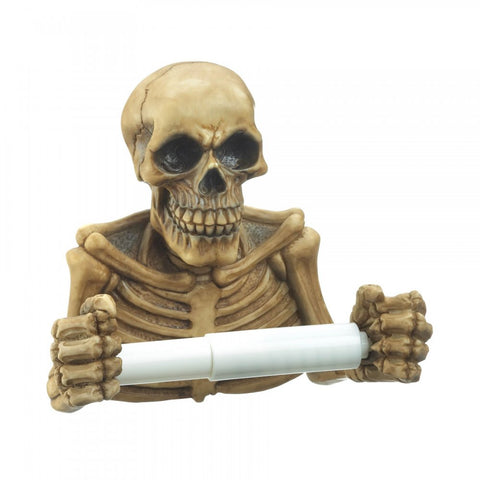 Skeleton Toilet Paper Holder