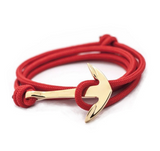 Anchor Decoration Rope Bracelet