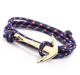 Anchor Decoration Rope Bracelet