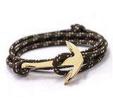 Anchor Decoration Rope Bracelet