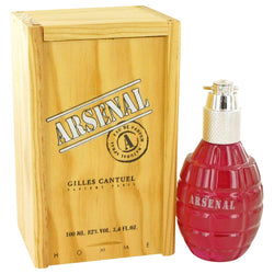 Arsenal Dark Red By Gilles Cantuel Eau De Parfum Spray 3.4 Oz