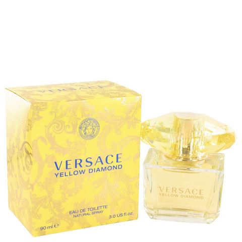 Versace Yellow Diamond By Versace Eau De Toilette Spray 3 Oz