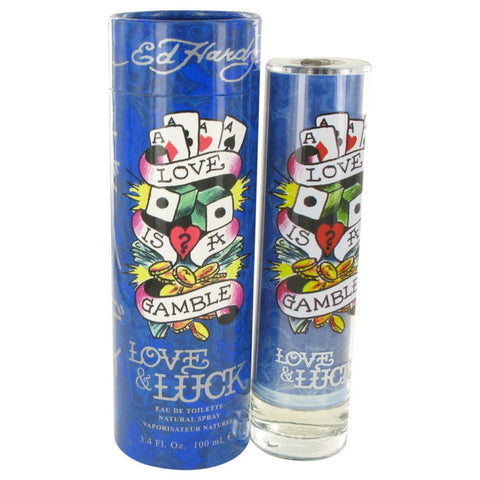 Love & Luck By Christian Audigier Eau De Toilette Spray 3.4 Oz