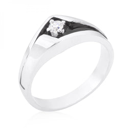 Two-tone Sleek Men&#039;s Ring