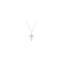 Silvertone Faith Pendant