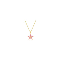 Goldtone Fancy Star Pendant