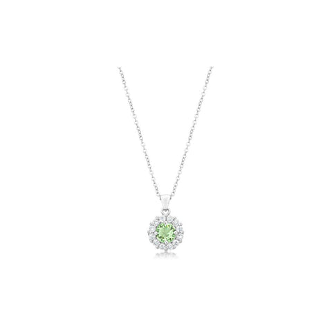 Bella Bridal Pendant In Peridot