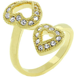 Heart-to-heart Ring