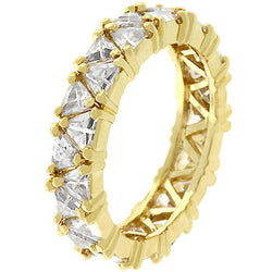 Golden Trillion Fashionista Ring