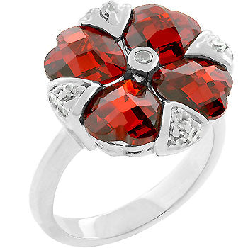 Garnet Artisan Ring