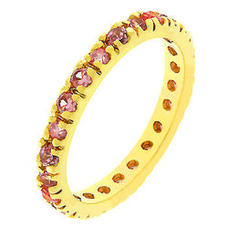 Pink Eternity Ring