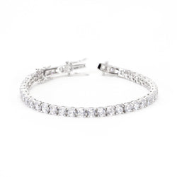 Clear Cz Tennis Bracelet