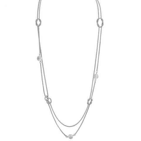 Twisted Chain Knot Necklace