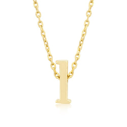 Golden Initial L Pendant