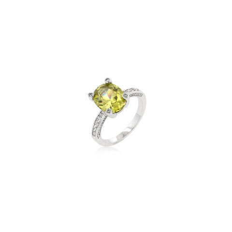 Peridot Anniversary Ring