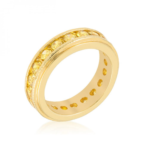 Golden New England Eternity Ring