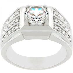 Rock Solid Cubic Zirconia Ring