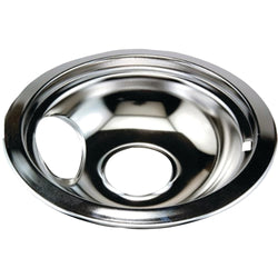 Stanco Metal Products Chrome Replacement Drip Pan For Whirlpool (8&#34;)