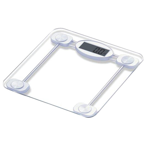 Taylor Precision Products Lcd Readout 400-lb Capacity Glass Bathroom Scale