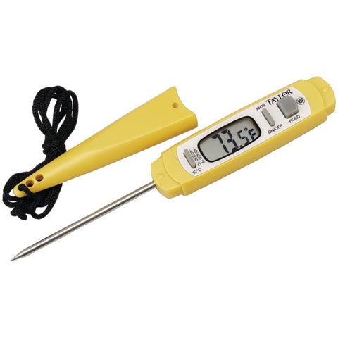 Taylor Precision Products Antimicrobial Instant-read Digital Thermometer