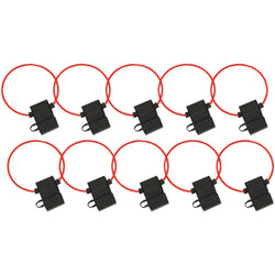 Install Bay Atc Fuse Holder With Cover 10 Pk (16 Gauge)