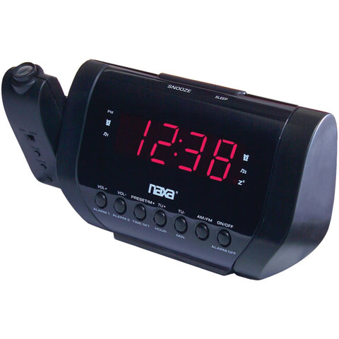 Naxa Projection Dual Alarm Clock