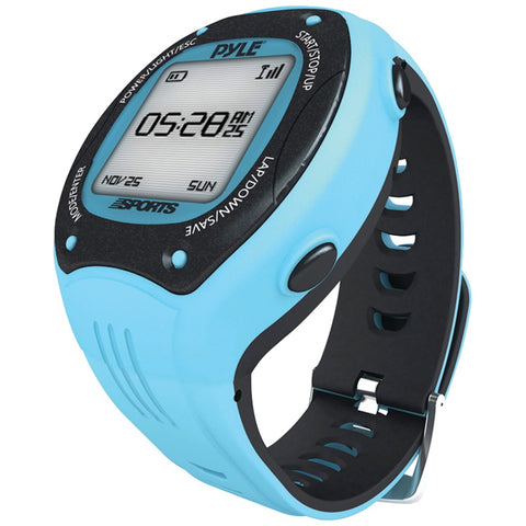 Pyle-sports Multifunction Smart Gps Activity Watch (blue)