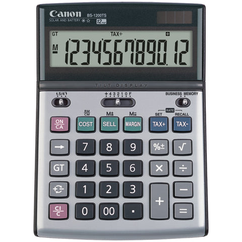 Canon B-1200ts 12-digit Portable Display Calculator