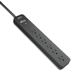 Apc 6-outlet Surgearrest Surge Protector 3ft Cord