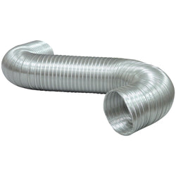 Deflecto Semi-rigid Aluminum Duct (4&#34; X 5ft)