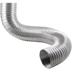 Deflecto Semi-rigid Flexible Aluminum Duct (4&#34; Dia X 8ft)