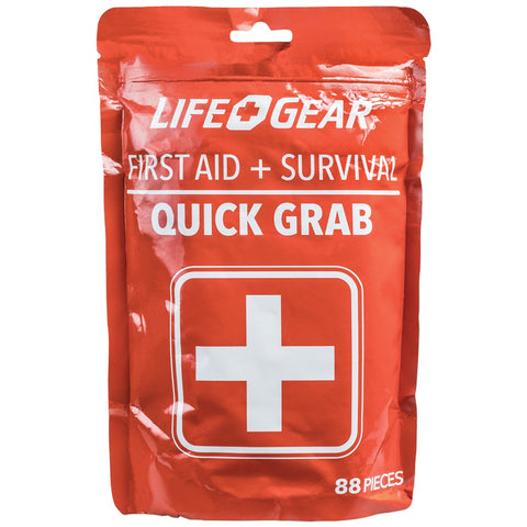 Life+gear 88-piece Quick Grab First Aid & Survival Kit