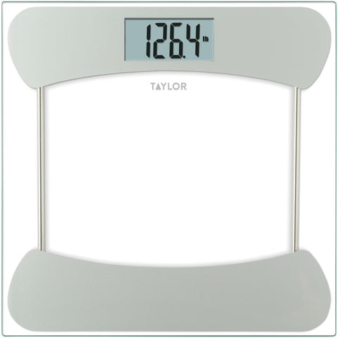 Taylor Precision Products Instant Read 400-lb Capacity Bathroom Scale