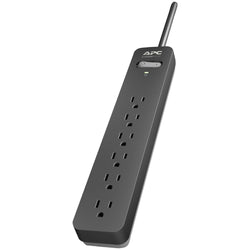 Apc 6-outlet Surgearrest Essential Series Surge Protector (10ft Cord)