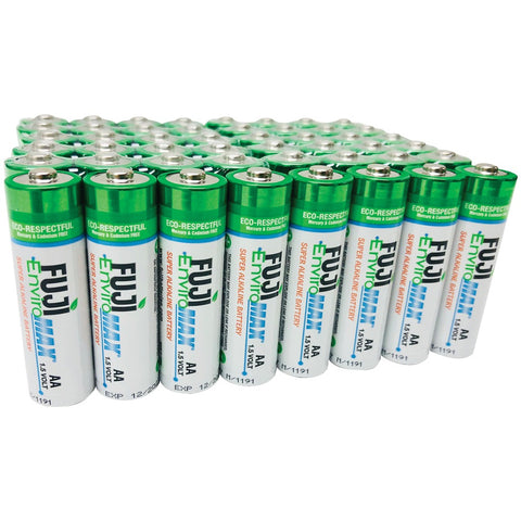 Fuji Batteries Enviromax Aa Digital Alkaline Batteries (48 Pk)