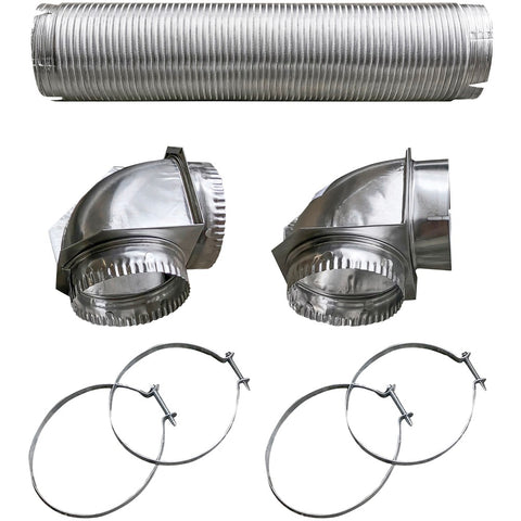 Builders Best Semi-rigid Dryer Vent Kit With Close Elbow