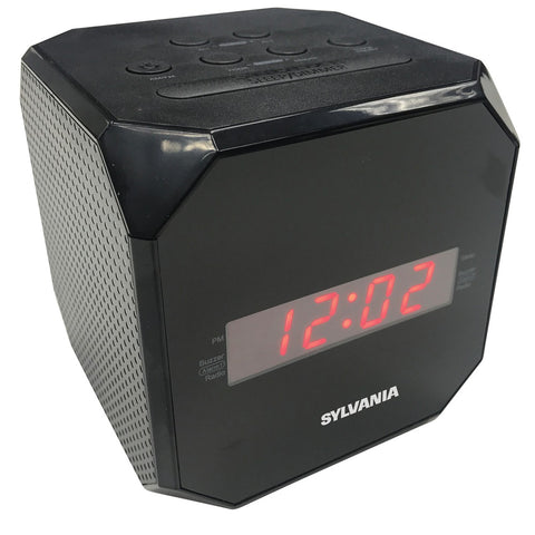 Sylvania Cube Clock Radio