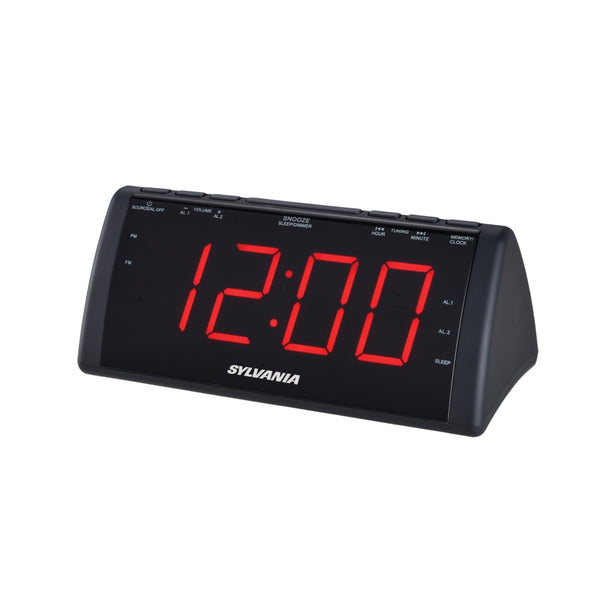 Sylvania 1.8-inch Screen Usb Clock Radio