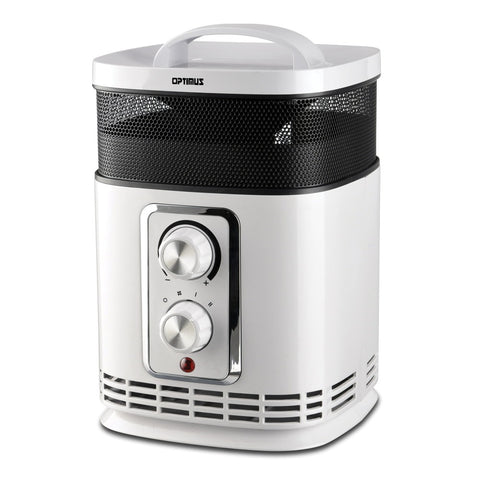 Optimus Portable 360? Surround Ceramic Heater With Thermostat