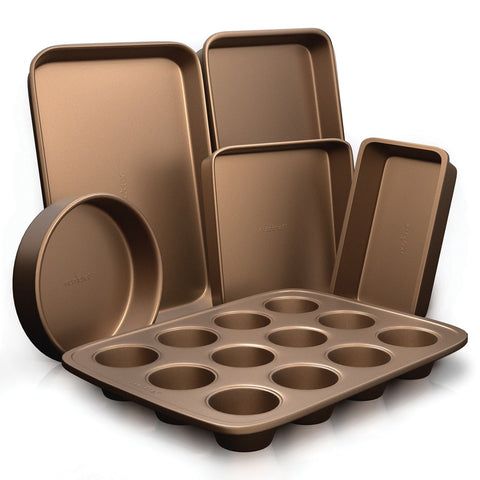 Nutrichef 6-piece Nonstick Kitchen Bakeware Set