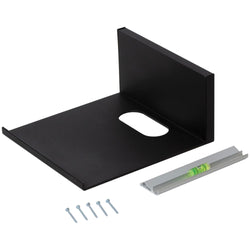 Hangman No-stud Smart Shelf (black)