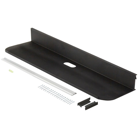 Hangman Reversible No-stud Sound Bar Shelf (18-inch Radius Ends)