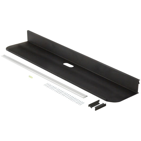 Hangman Reversible No-stud Sound Bar Shelf (34-inch Radius Ends)