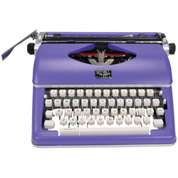 Royal Classic Manual Typewriter (purple)