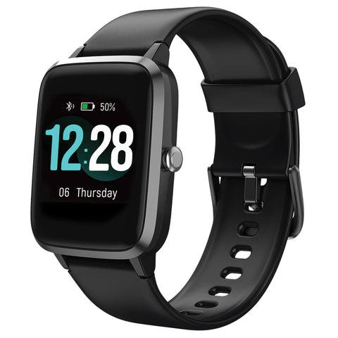 Letsfit Id205l Bluetooth Smart Watch (black)