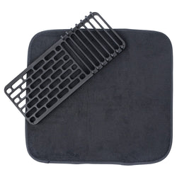 Cuisinart Dish Drying Mat With Rack (black)