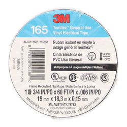 Install Bay 3m Temflex 3 And 4-inch Economy Vinyl Electrical Tape 165 60 Feet (single Roll)